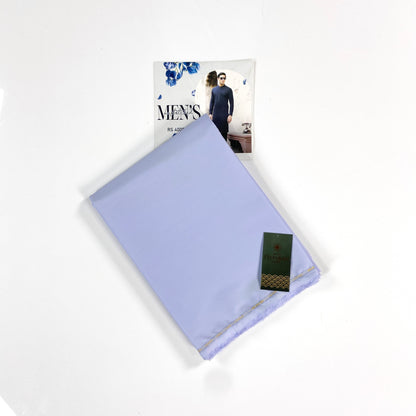 Taqwa Silver Storm Men’s Summer Cotton Unstitched Suit