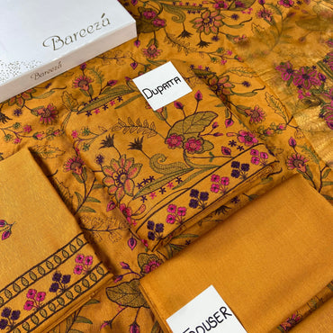 Bareeze Heavy Embroidered Karandi 3-PC