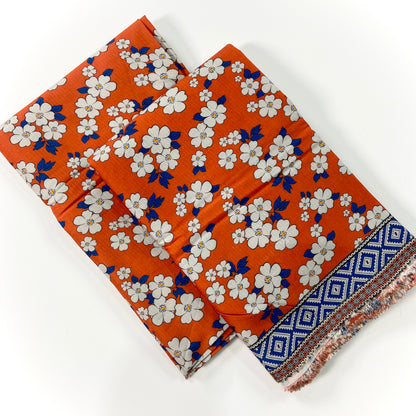 Anaya Noor Printed Bana Dora Slub Linen 2PC