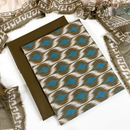 Khaadi Digital Printed Lawn 3PC