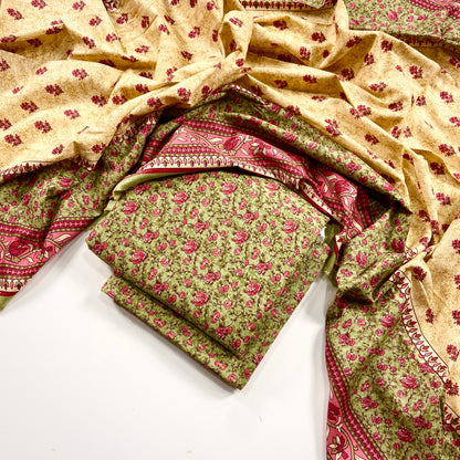 Kayseria All Over Digital Printed Khaddar 3PC