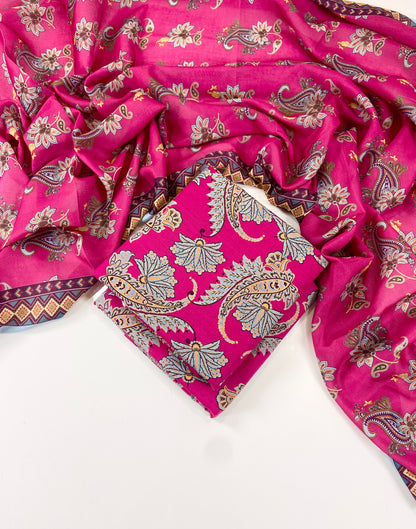 Bareeza Printed Khaddar 3PC
