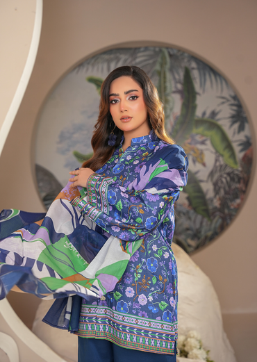 Madham By Lala Digital Printed Lawn 3PC