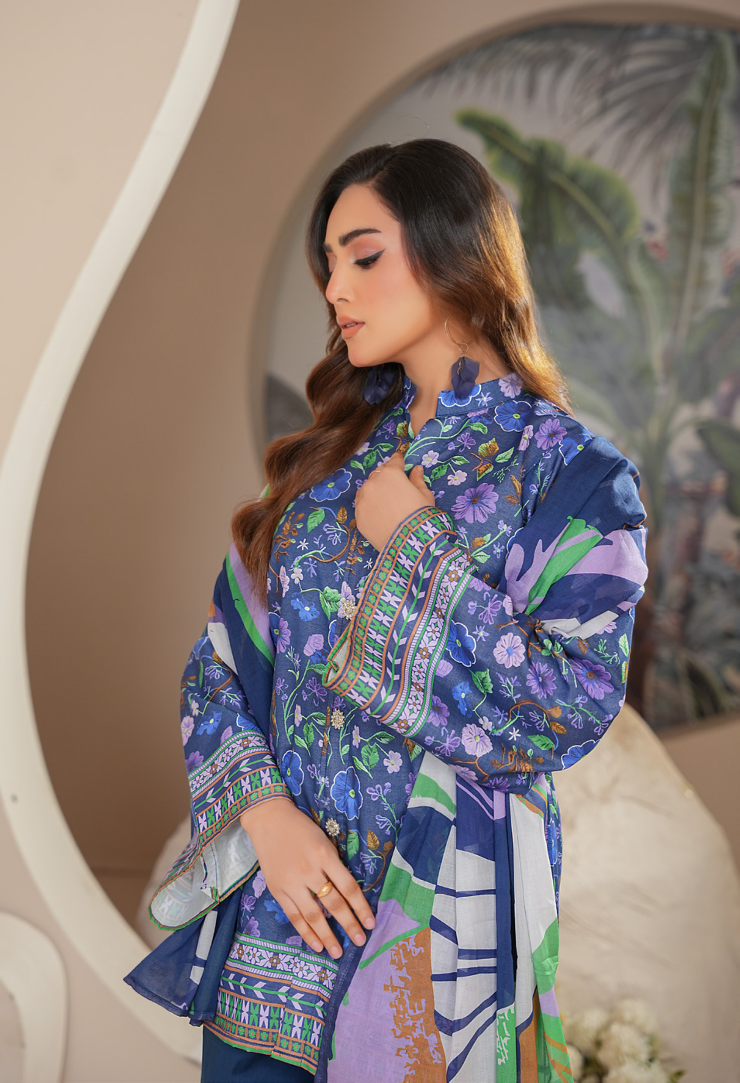 Madham By Lala Digital Printed Lawn 3PC