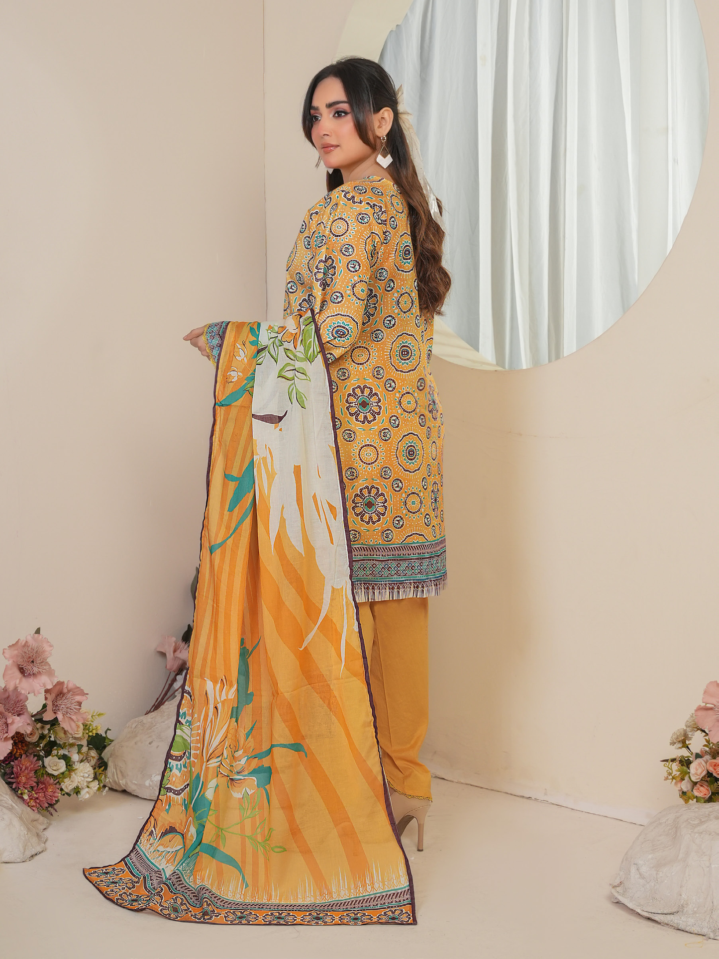 Madham By Lala Digital Printed Lawn 3PC
