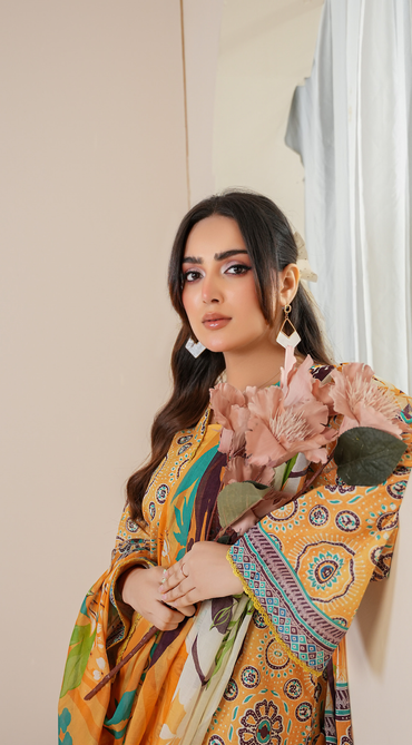 Madham By Lala Digital Printed Lawn 3PC