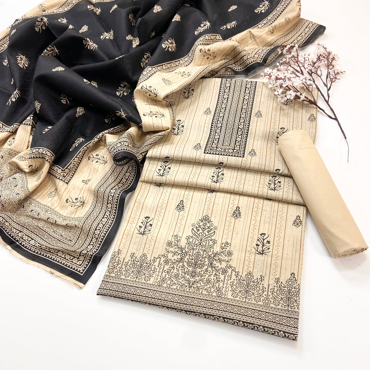 Rijja By Murashe Premium Printed Lawn 3PC