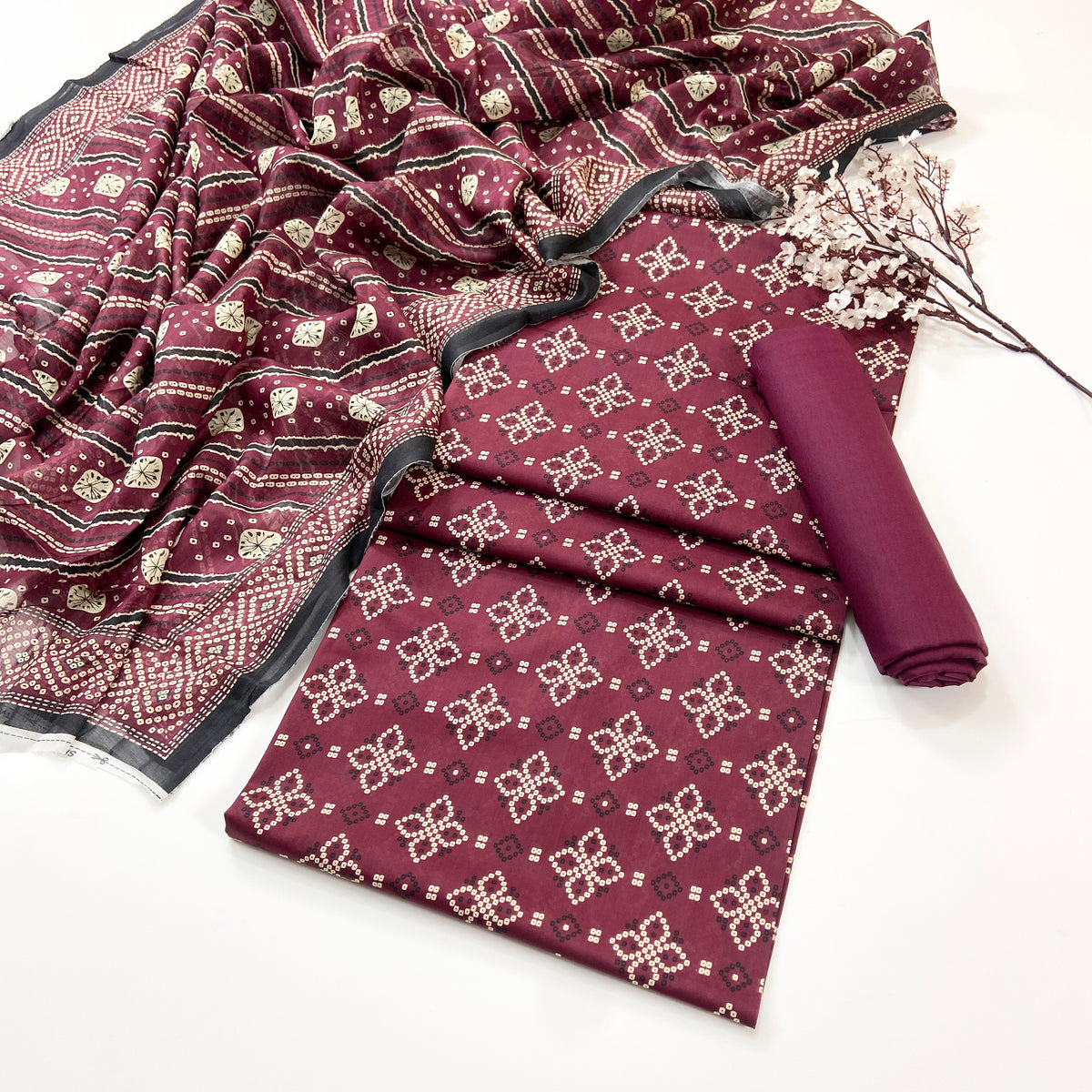 Rijja By Murashe Premium Printed Lawn 3PC