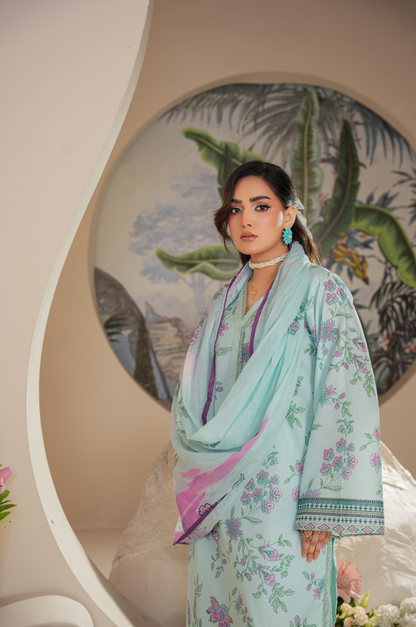 Madham By Lala Digital Printed Lawn 3PC