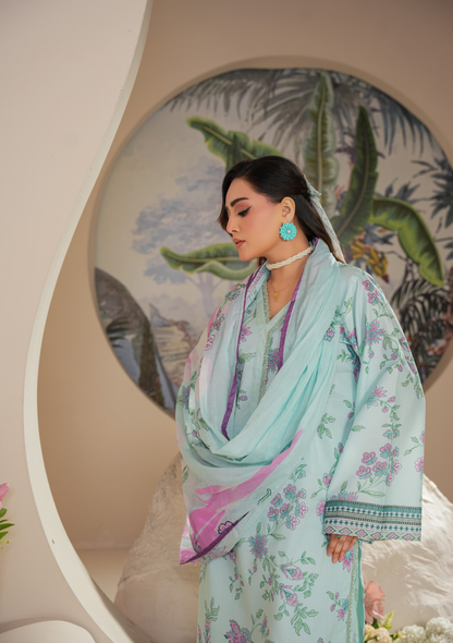 Madham By Lala Digital Printed Lawn 3PC