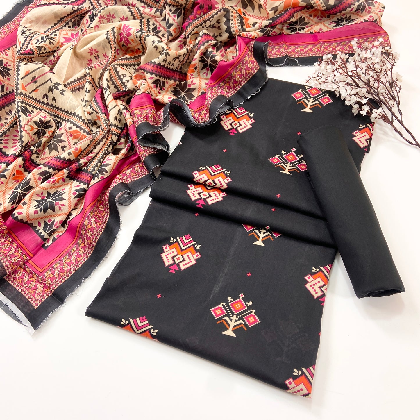 Rijja By Murashe Premium Printed Lawn 3PC