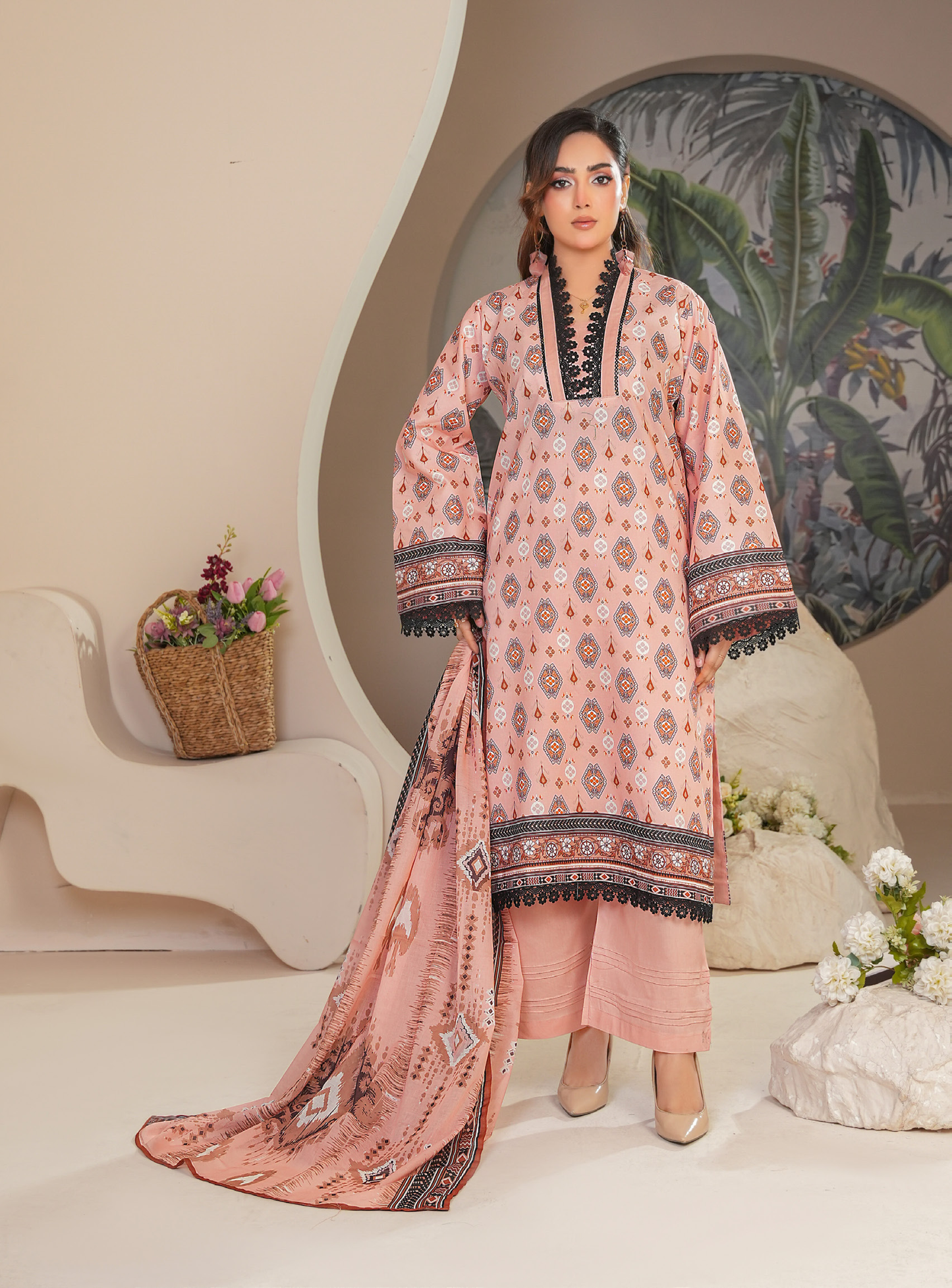 Madham By Lala Digital Printed Lawn 3PC