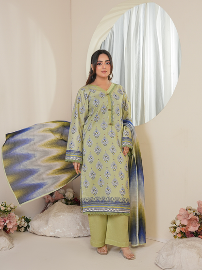 Madham By Lala Digital Printed Lawn 3PC