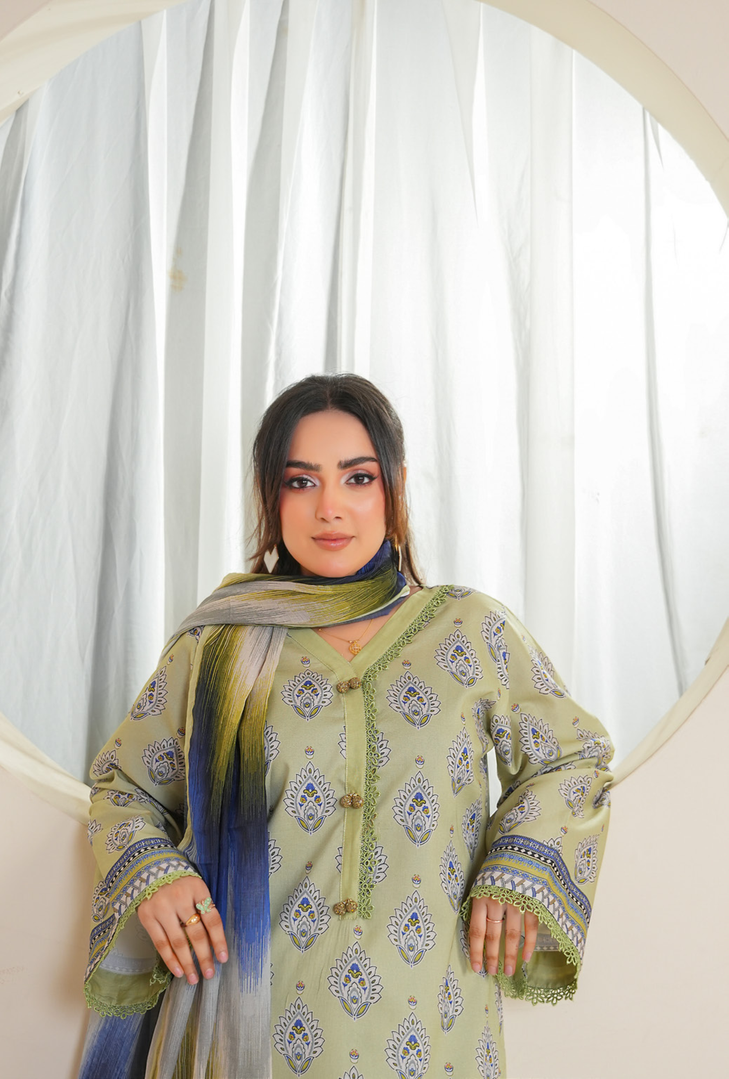 Madham By Lala Digital Printed Lawn 3PC