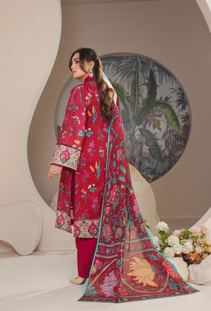 Madham By Lala Digital Printed Lawn 3PC