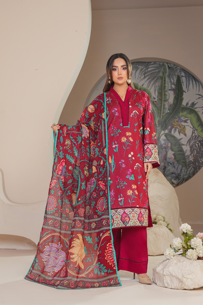 Madham By Lala Digital Printed Lawn 3PC