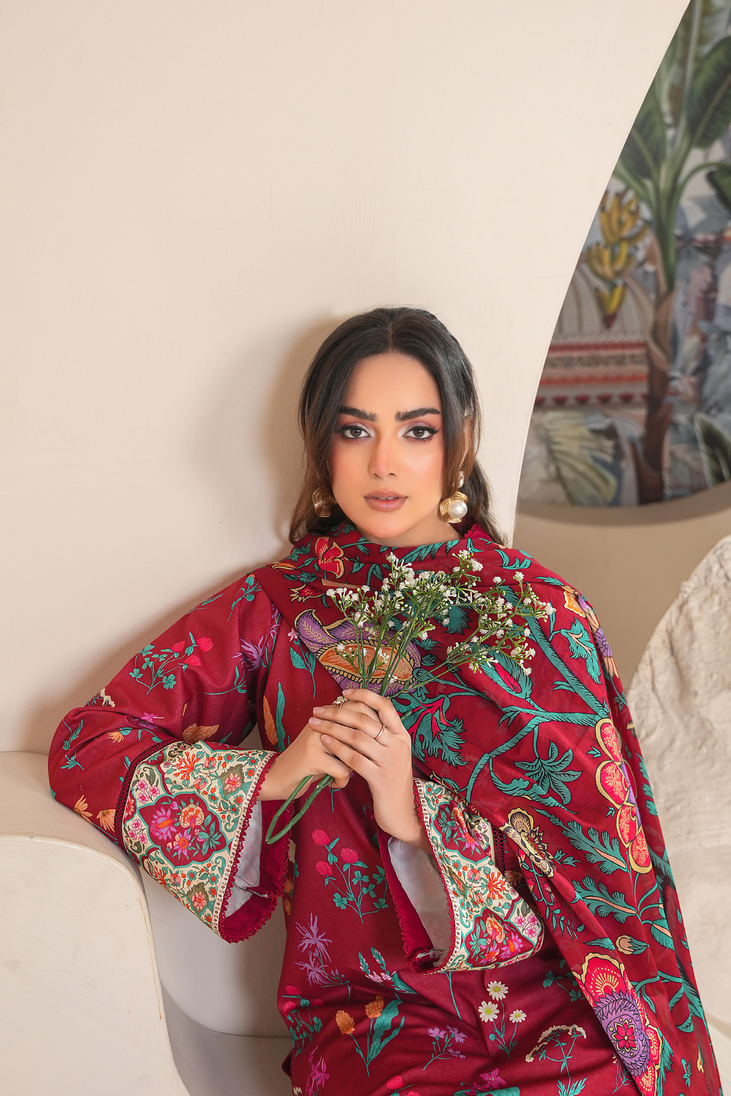 Madham By Lala Digital Printed Lawn 3PC