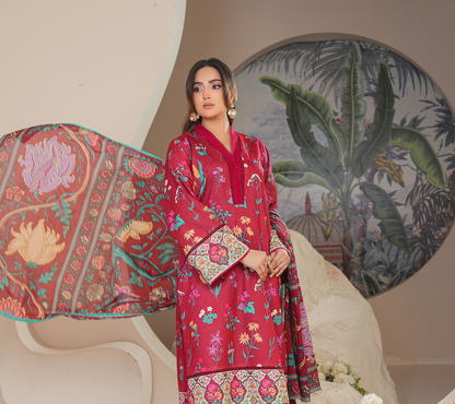 Madham By Lala Digital Printed Lawn 3PC