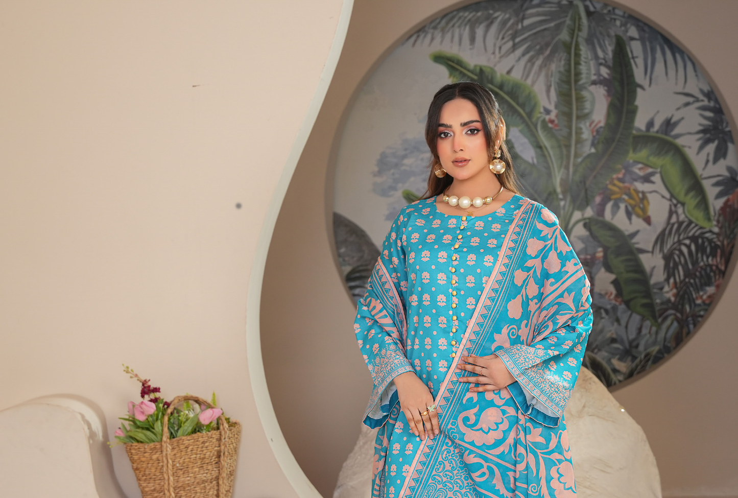 Madham By Lala Digital Printed Lawn 3PC