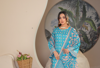 Madham By Lala Digital Printed Lawn 3PC