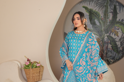 Madham By Lala Digital Printed Lawn 3PC
