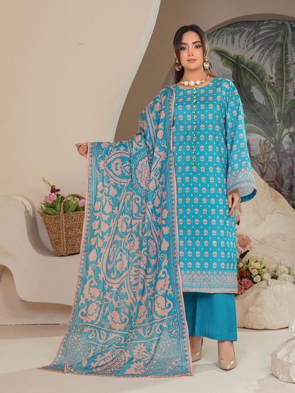 Madham By Lala Digital Printed Lawn 3PC