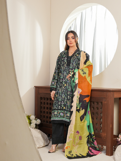 Madham By Lala Digital Printed Lawn 3PC