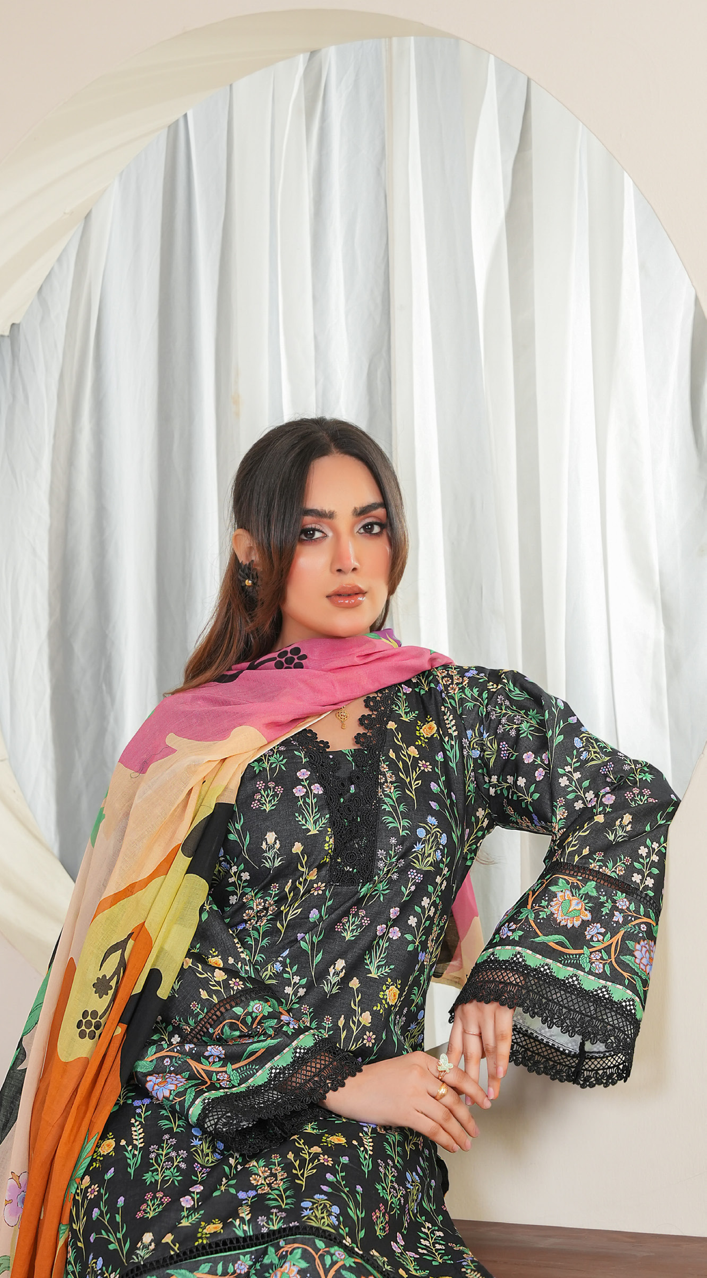 Madham By Lala Digital Printed Lawn 3PC