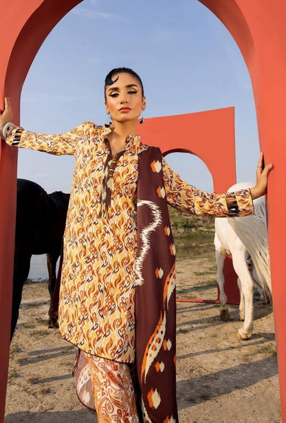 Parizad By Paltar Digital Printed Lawn 3PC