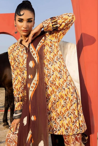 Parizad By Paltar Digital Printed Lawn 3PC