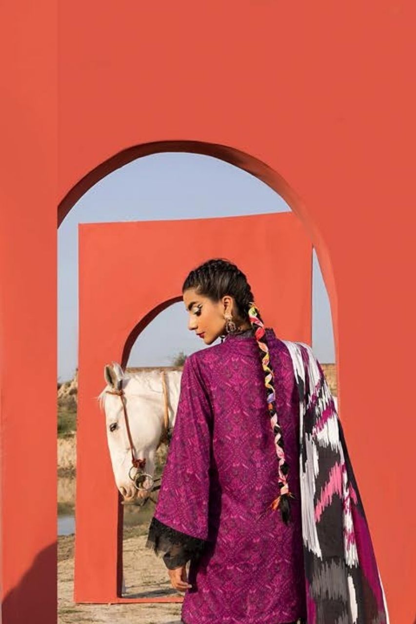 Parizad By Paltar Digital Printed Lawn 3PC