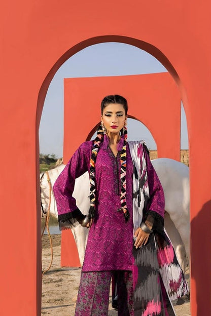 Parizad By Paltar Digital Printed Lawn 3PC