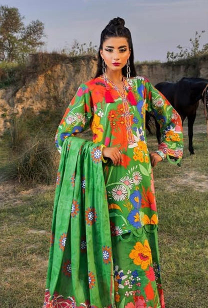 Parizad By Paltar Digital Printed Lawn 3PC