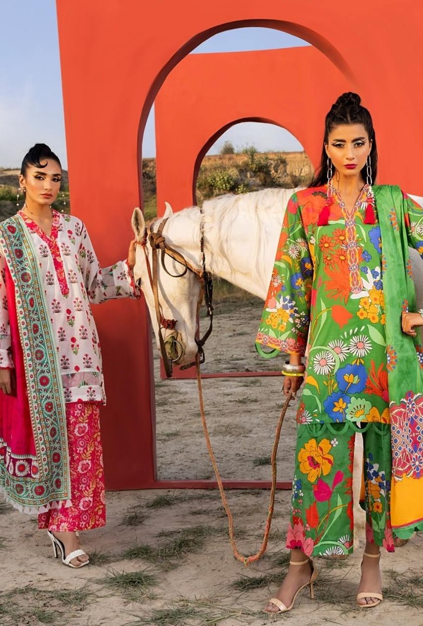 Parizad By Paltar Digital Printed Lawn 3PC