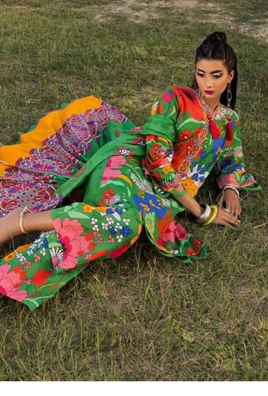 Parizad By Paltar Digital Printed Lawn 3PC