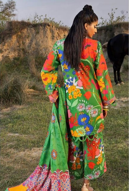 Parizad By Paltar Digital Printed Lawn 3PC