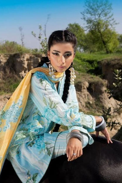 Parizad By Paltar Digital Printed Lawn 3PC