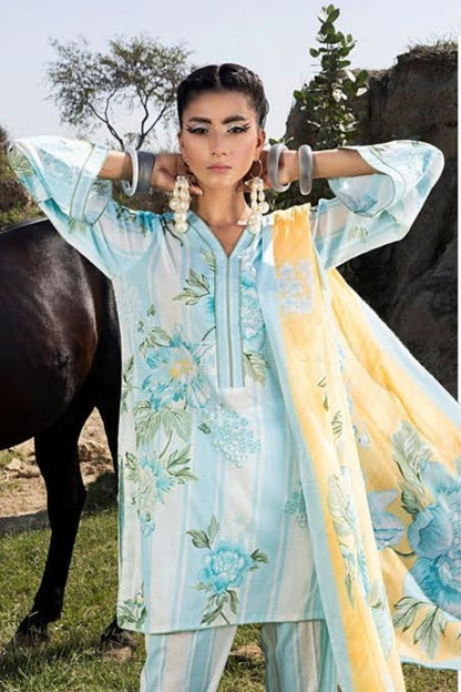 Parizad By Paltar Digital Printed Lawn 3PC