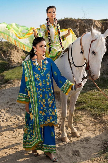 Parizad By Paltar Digital Printed Lawn 3PC