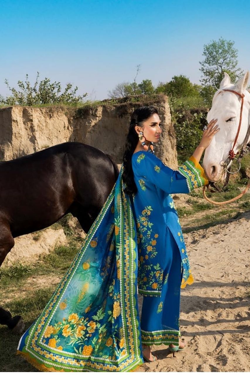 Parizad By Paltar Digital Printed Lawn 3PC