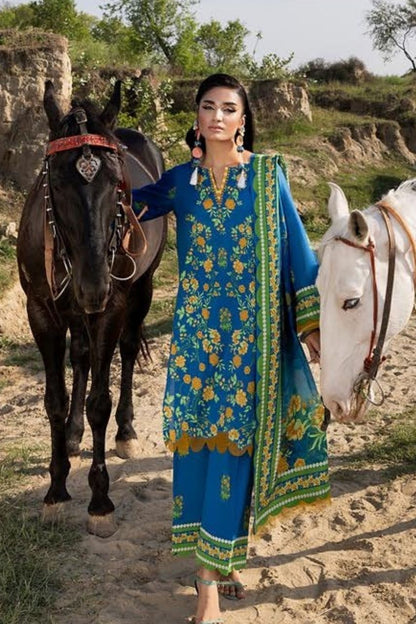 Parizad By Paltar Digital Printed Lawn 3PC