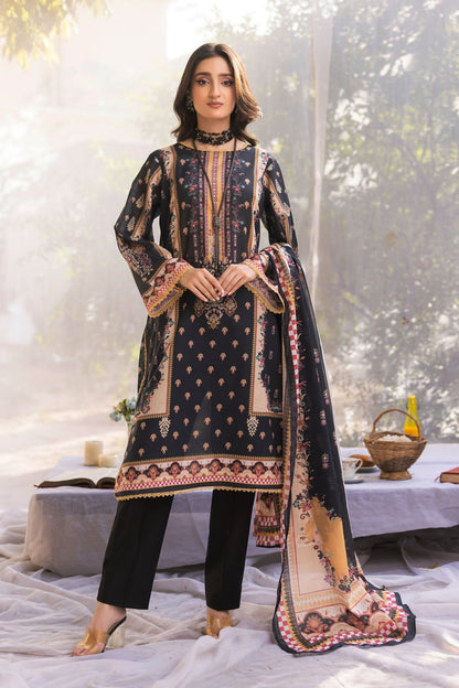 Motifz Desire Digital Printed Lawn 3PC