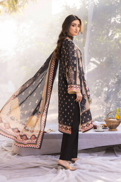 Motifz Desire Digital Printed Lawn 3PC