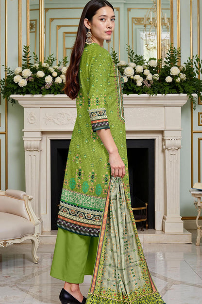 Flora By Zara Ali Printed Lawn 3PC
