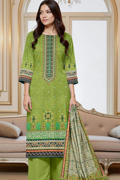 Flora By Zara Ali Printed Lawn 3PC