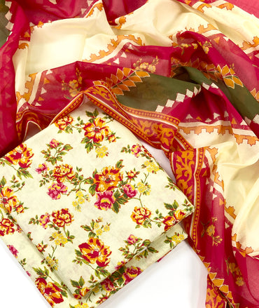 Bin Saeed Digital Printed Lawn 3PC
