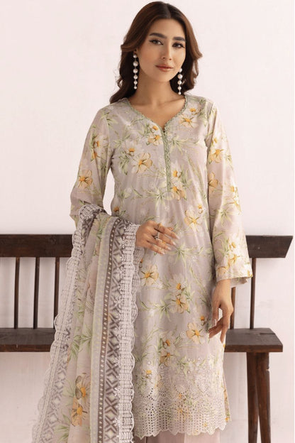 Motifz Zohra Embroidered Lawn 3PC
