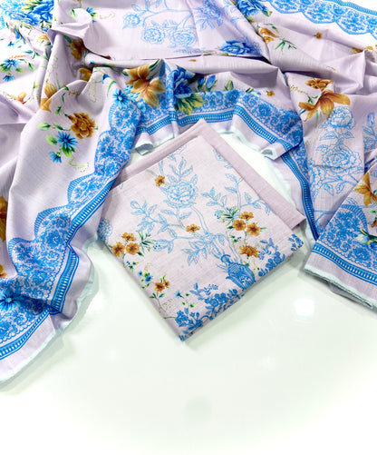 Zara ali Digital Printed Khaddar 3PC