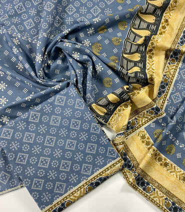 Sapphire Digital Printed Khaddar Shirt-1PC