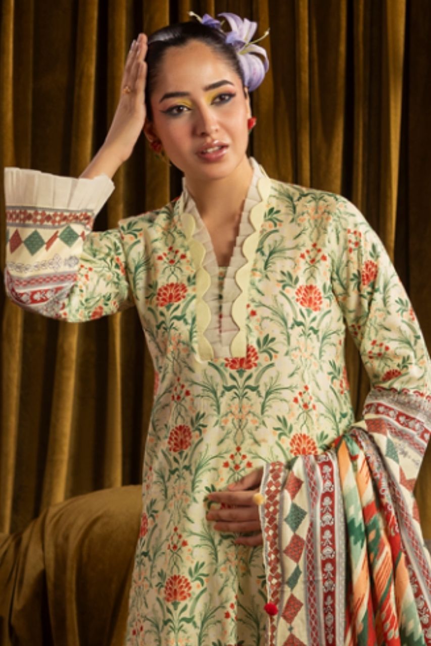 Karwaan By Paltar Premium Printed Lawn 3PC